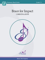 Brace for Impact Concert Band sheet music cover Thumbnail